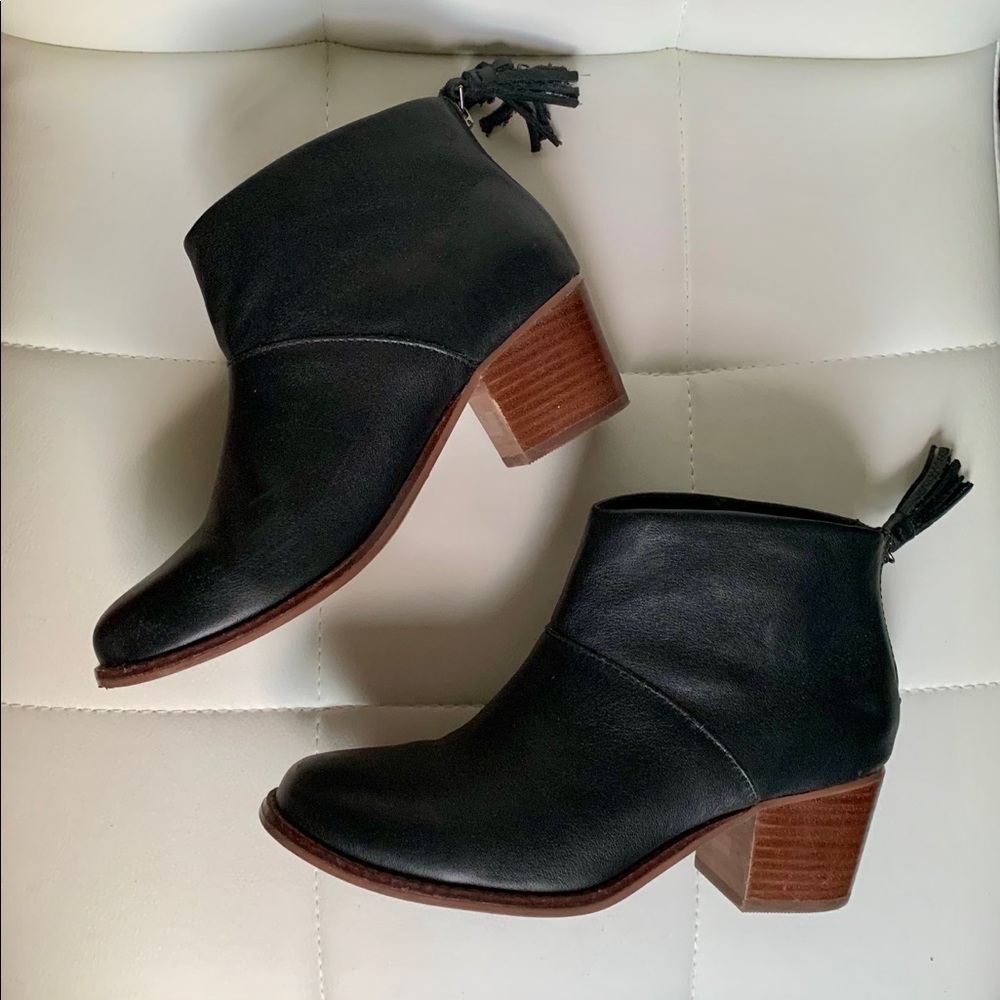 TOMS - Carpe Diem Black Bootie